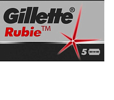 Лезвие Gillette Rubie Platinum Plus 5шт(Gillette)9060