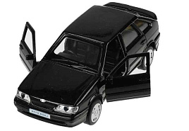 Машина металлическая 2114-12-BK LADA -2114 "SAMARA", 12 см, двери, багаж, инерц., черный, кор.
