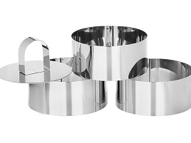 Набор форм для салатов 865-019 4пр 9*4см