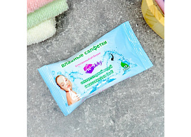 Влажные салфетки Wikky 15шт с мицеллярной водой