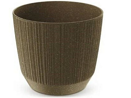 Кашпо цветочное 2,5л Ryfo Eco Wood 066769/2654 кофе