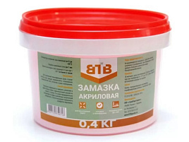 Замазка для окон 0,4кг ВТВ для внутренних работ 0716