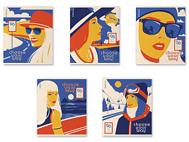 Тетрадь 96л. Erich Krause 60594 Choose Your Way, матовая ламинация