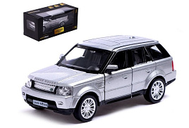 Машина металлическая 3098622 1:32 LAND ROVER RANGE ROVER SPORT инерция, цвет серебро