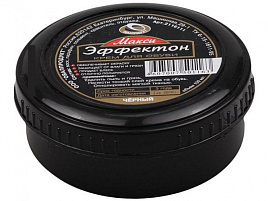 Крем для обуви Эффектон Макси 100мл черный без губки