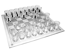 Игра алког. Шахматы большие 3в 1