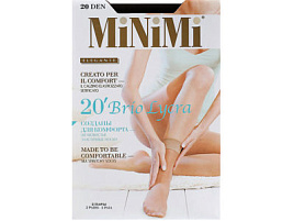 Носки Minima Brio 20 nero (2 пары) 5165