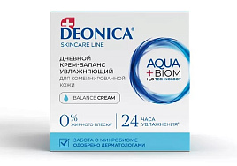 Крем для лица Deonica 50мл баланс и увлажнение для комбинированной кожи