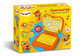 Компьютер HT1479-R3 Обучающий Три кота 80 песен, стихов и звуков