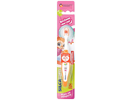 Зубная щетка Детская Silcamed Веселая чистка 3+