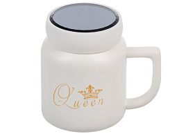 Кружка в под.уп. 450мл Y6-10123/462551 Королева, с крышкой