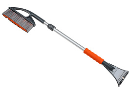 Щетка д.автомоб. ЗИМА  GALAXY со скребком 775-135