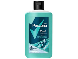 Гель для душа мужской Rexona 450мл 2в1 Глубина океана