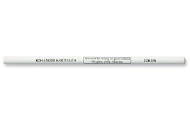 Карандаш Koh-I-Noor 3263 по стеклу, металлу и пластику белый