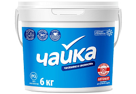 Стиральный порошок Чайка 6кг автомат ведро Балтийское море Универсальный