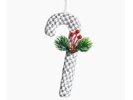 Подвеска пластик Леденец 9692831 белый