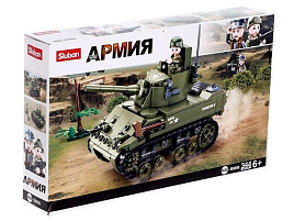 Конструктор Брик 6958118 Танк М3 Стюарт 344дет