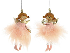 Подвеска полистоун Ангелочек 12см 755539