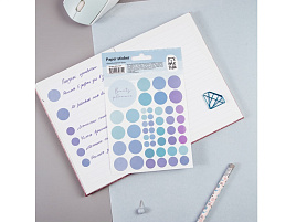 Наклейки MESHU MS_41679 "Beauty planner blue", 12*18см, 47 наклеек, европодвес