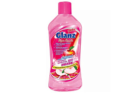Средство для пола Glanz 1л. М конц.Спелое яблоко