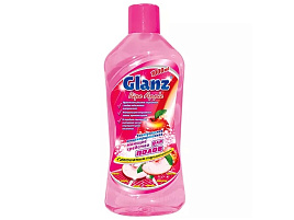 Средство для пола Glanz 1л. М конц.Спелое яблоко