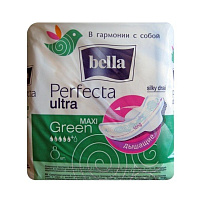 Прокладки Белла перфект Ultra Green 10шт. драй 5к.2900/5994