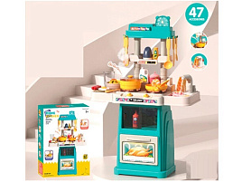 Игровой набор 889-263/2432705 Кухня на батарейках, льется вода, пар