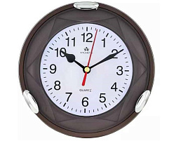 Часы настенные Atlantis 15*15 TLD-5988T коричневые