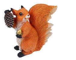 Копилка Белка с шишкой 29см