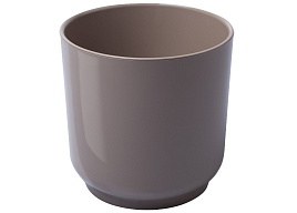 Кашпо цветочное 1,5л Дельта 063477/5152 фраппе с вкладкой