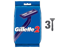 Станок для бритья Gillette-2 одн. 3шт.М