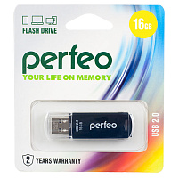 Флеш-драйв Perfeo USB 16Gb C06 черный