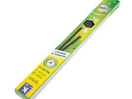 Комары Стержни Тайга б/запаха черные 15шт