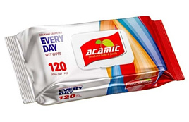 Влажные салфетки Acamic 120шт