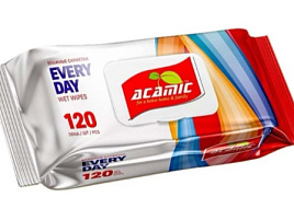 Влажные салфетки Acamic 120шт