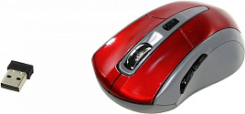 Мышь Defender беспроводная 52966 оптическая Accura MM-965 красный,6кнопок,800-1600dpi