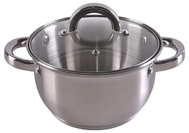 Кастрюля нержавейка 1,6л Millet ML-1016/6203 индукция