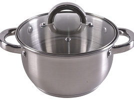 Кастрюля нержавейка 1,6л Millet ML-1016/6203 индукция