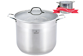 Кастрюля нержавейка 20л Millet ML-9032 индукция 8566