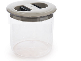 Банка для сыпучих пластик 0,6л С297