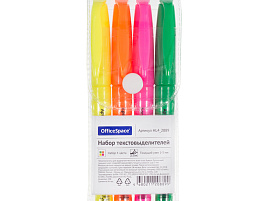 Набор текстмаркеров OfficeSpace HL4_2889 4цв., 1-3мм