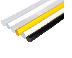 Клеевой стержень 7,2*200мм 6шт в упак. разноцветн. 117-0010