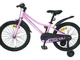 Велосипед d20 Vector розовый/белый