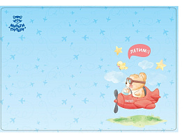 Клеенка для уроков труда Мульти-Пульти CH_50233 "Летим", 35*50см, ПВХ