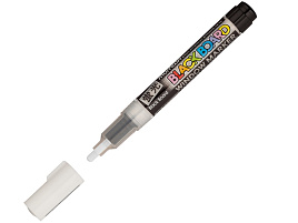 Маркер MunHwa BM-05 меловой "Black Board Marker" белый, 3мм, водная основа