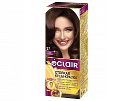 Краска для волос Eclair 3.7 черный шоколад