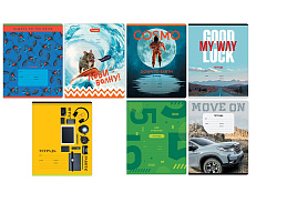 Тетрадь 12л. клетка  Т5ск12 11681 "Mix-8. Мальчики"