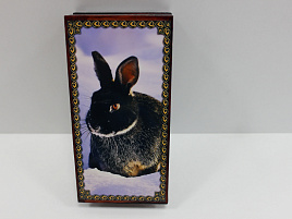 Шкатулка хохлома №4 Кролик