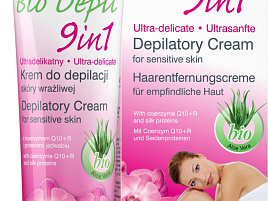 Депилятор Эвелина 125мл.9в1 Q10+R Bio Depilll Ультранежный