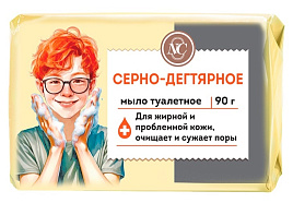 Мыло НК Серно-дегтярное 90г(НК)